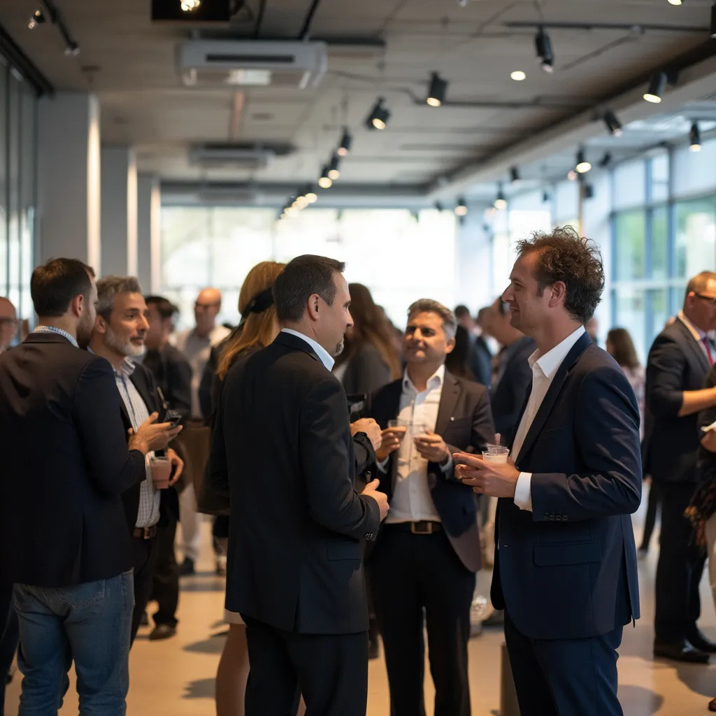 Evento de networking organizado por FinanzasAR para la comunidad financiera.