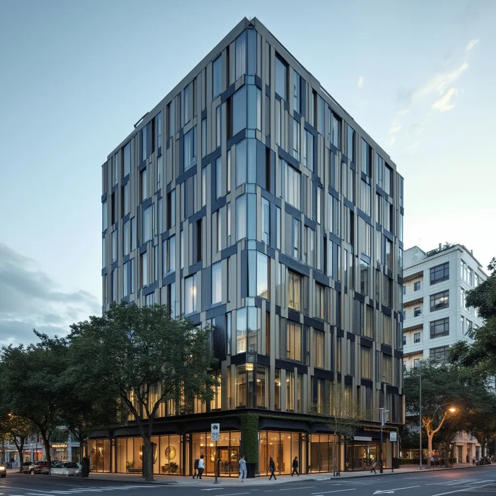 Exterior de las oficinas de FinanzasAR en Buenos Aires